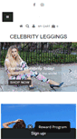 Mobile Screenshot of celebrityleggings.com